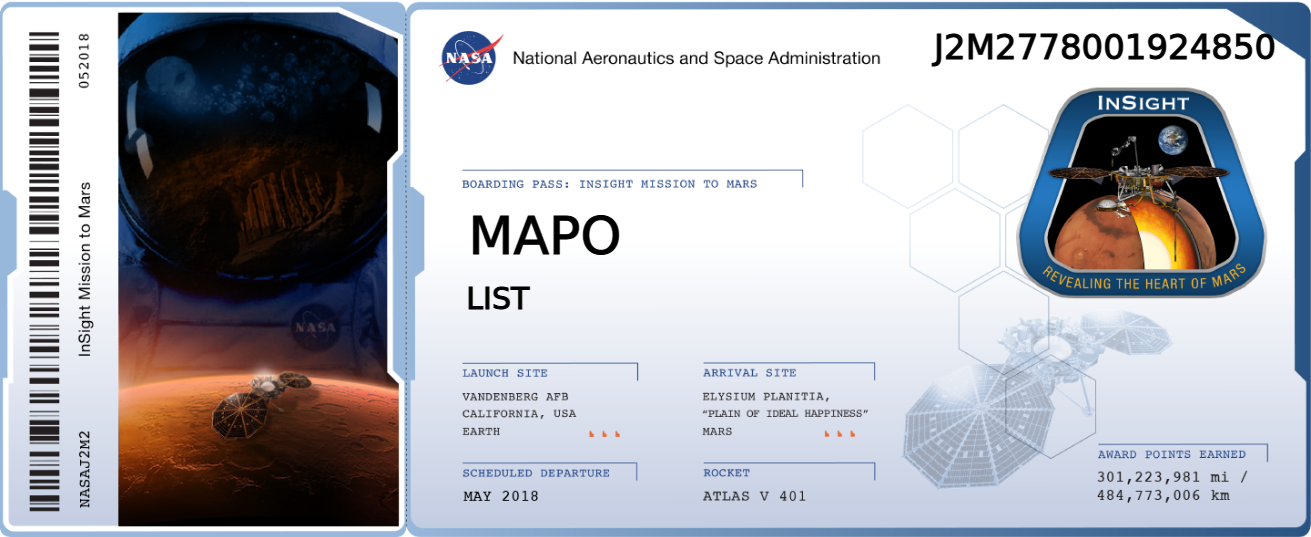 The second message to Mars Mapolist was sent in May, 2018